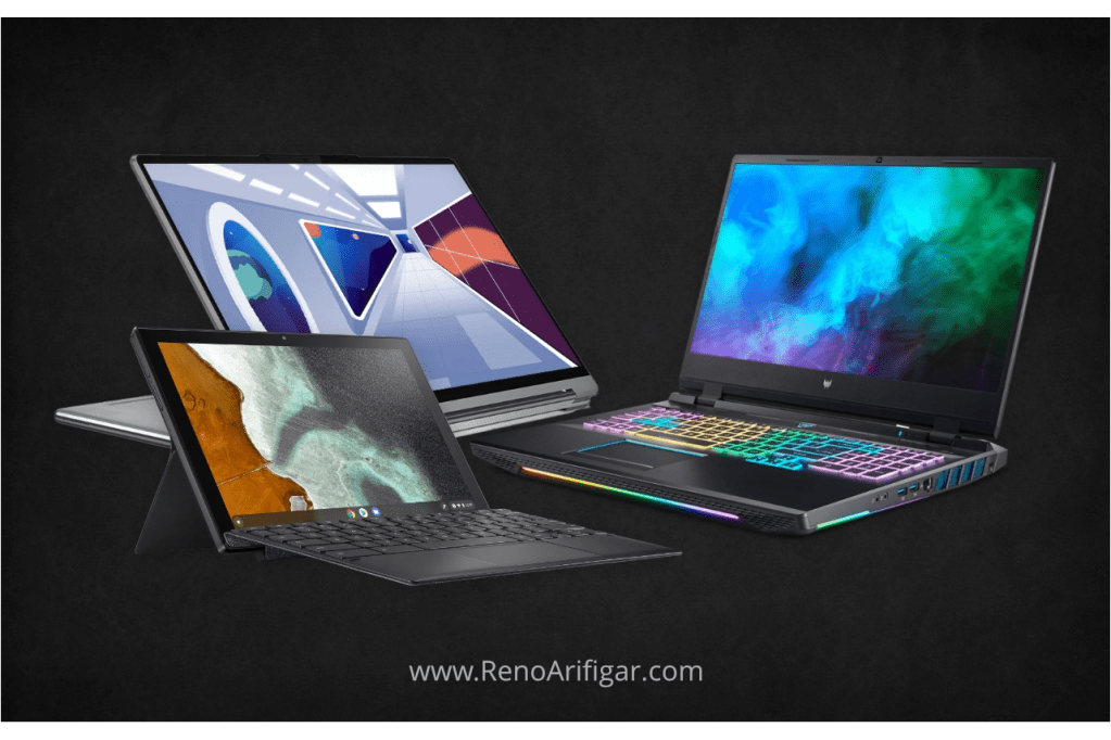 Berbagai Ukuran Fisik Laptop - Cara Memilih Laptop by @RenoArifigar