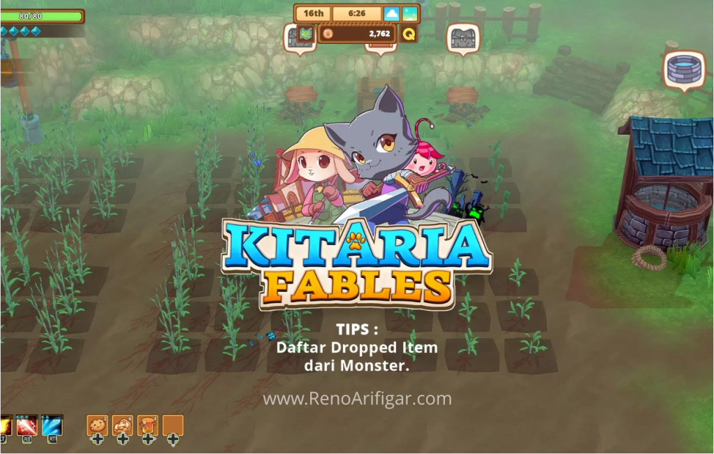 Daftar Lengkap Dropped Item Monster Kitaria Fables - RenoArifigar.com