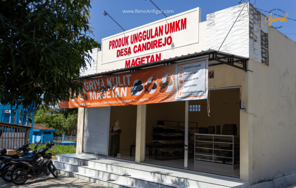 Griya Kulit Jejeruk - Toko Kerajinan Kulit Dusun Jejeruk, Desa Candirejo, Magetan