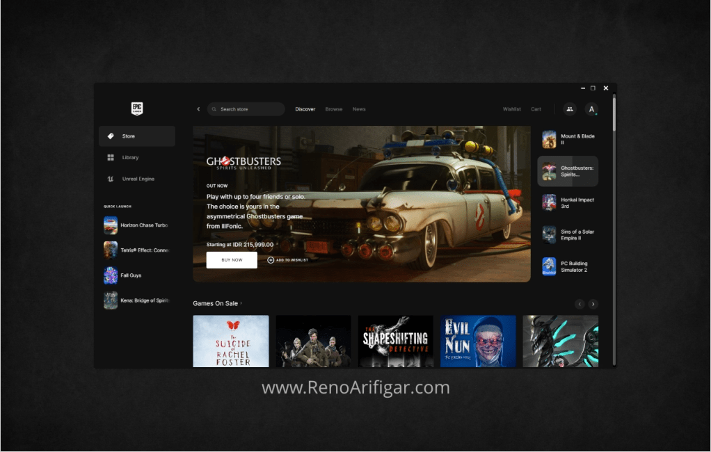 Cara Backup & Restore Game Epic&nbsp;Games