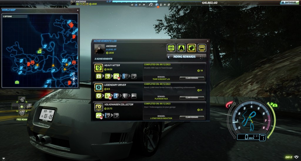 NFS World Nightriderz : Horizon Achievement - RenoArifigar.com