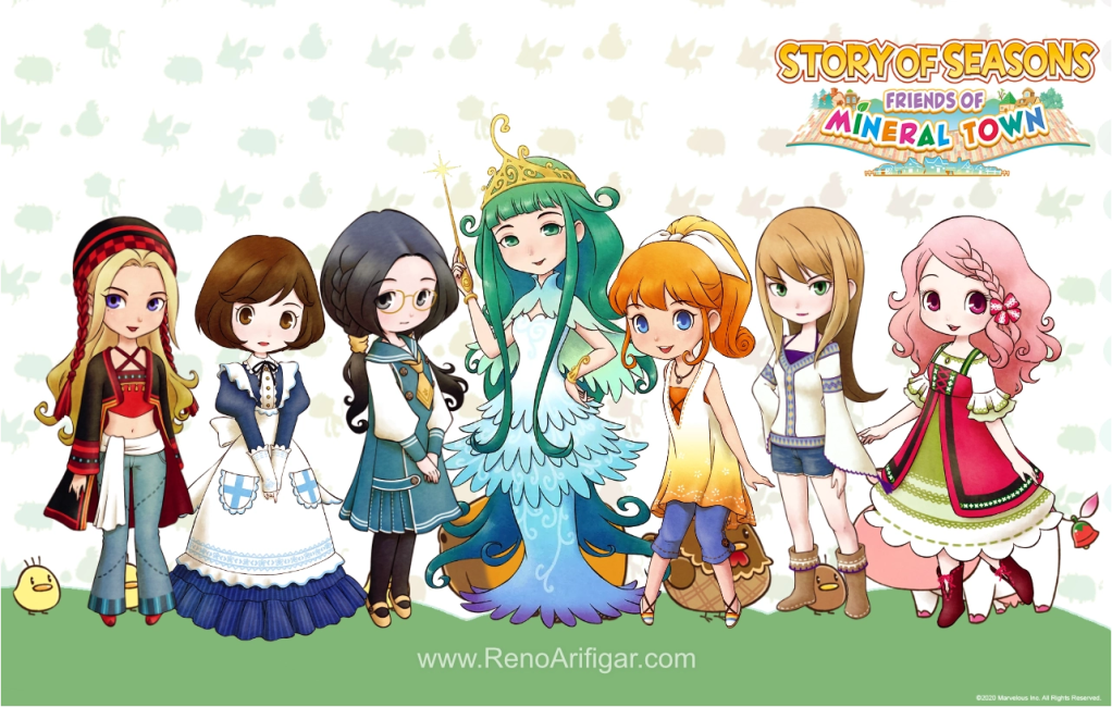 Daftar Gift untuk Bachelorettes Story of Seasons Friends of Mineral Town - RenoArifigar.com