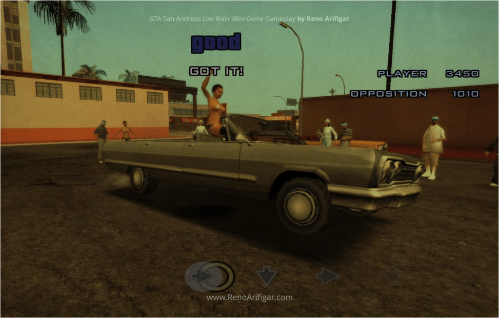Cara Memainkan Misi LowRider GTA San Andreas - RenoArifigar.com